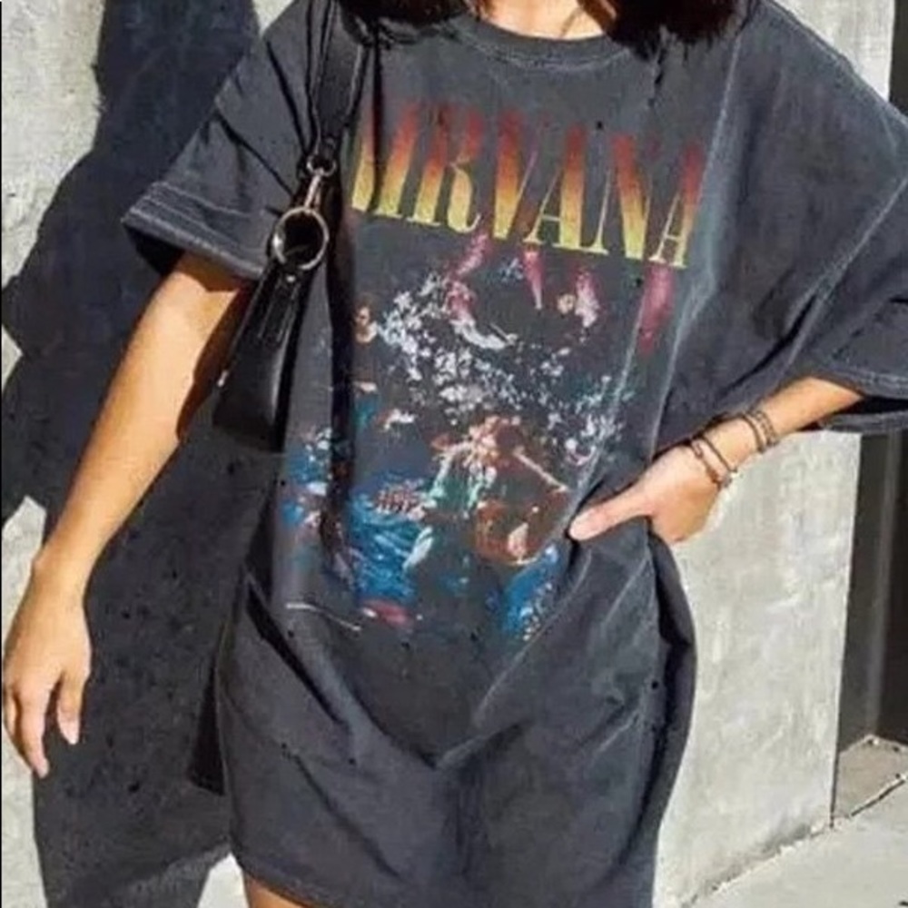 Nirvana MTV Unplugged T-shirt Sz O/S